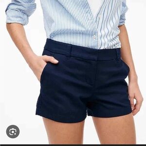 Jcrew Navy Chino Shorts Size 8